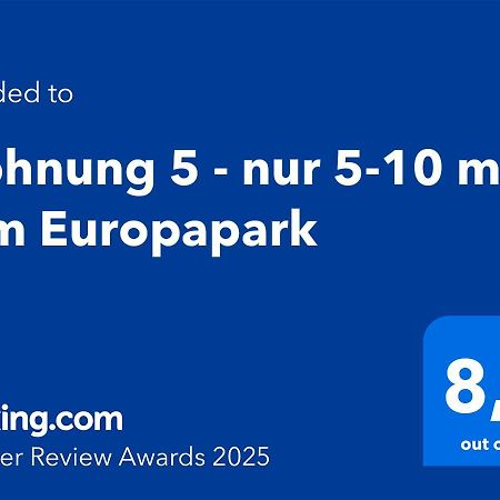 Wohnung 5 - Nur 5-10 Min Vom Europapark 埃滕海姆 外观 照片